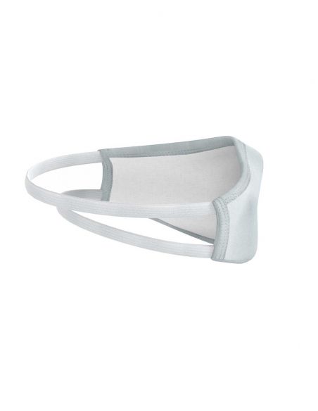 Reusable face mask - 3 layers - Grey