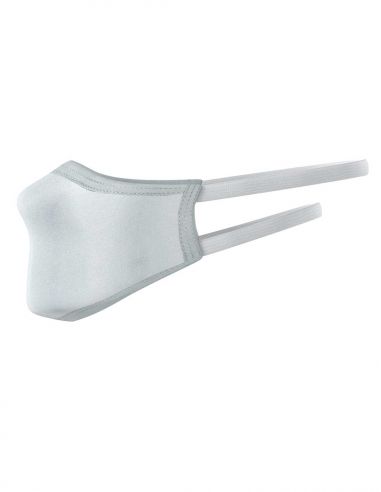 Reusable face mask - 3 layers - Grey