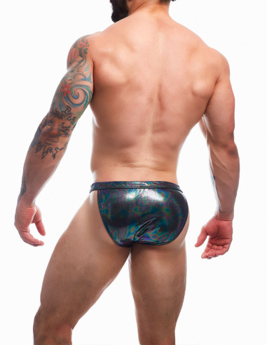 Black Emerald Tanga Brief - EMERALD - C4M