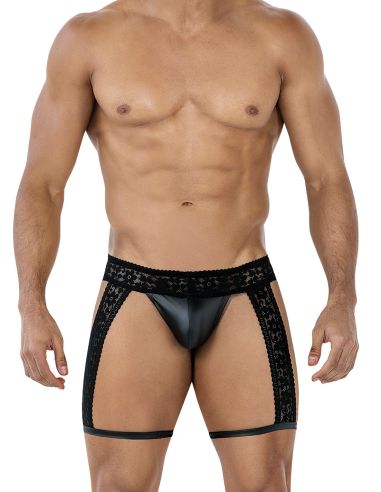 Porte-jarretelles Black Lacey (Noir)