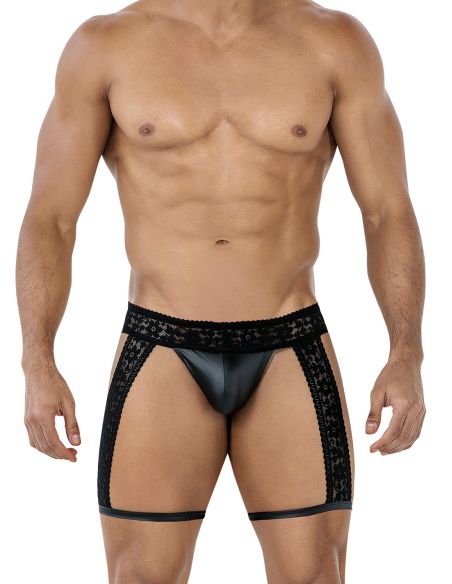 Porte-jarretelles Black Lacey (Noir)