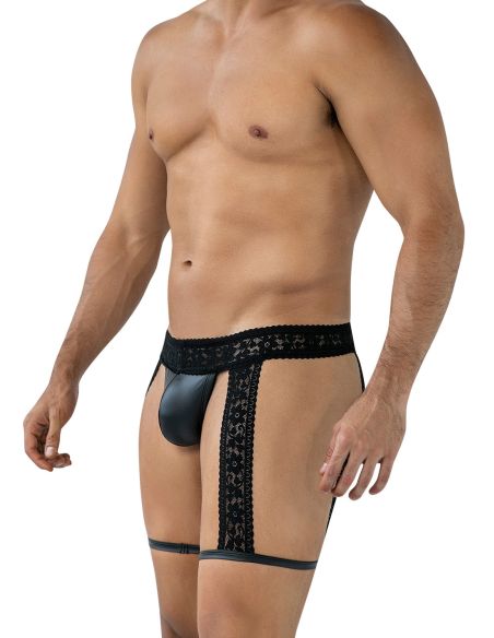 Porte-jarretelles Black Lacey (Noir)