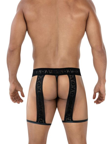 Porte-jarretelles Black Lacey (Noir)