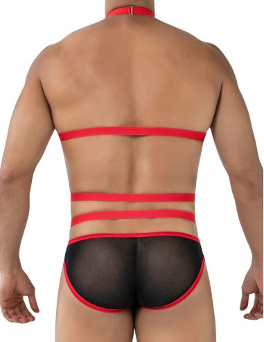 Harnais Halter Red Daring (Noir / Rouge)