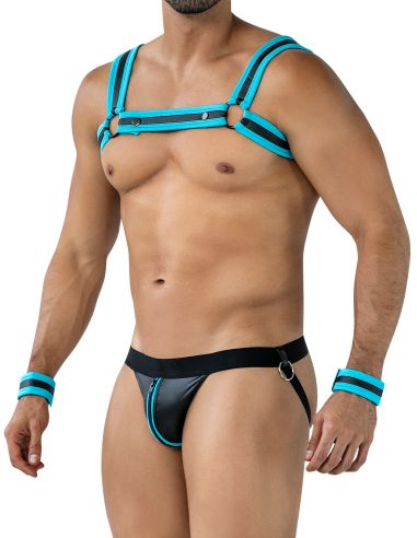 Total Look Turquoise Fantasy (Noir / Turquoise)