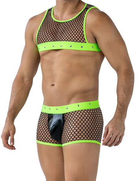 Total Look Black Neon Rave (Noir / NÃ©on)
