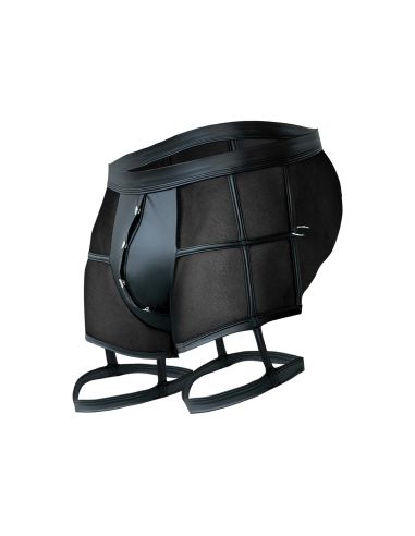 R4VAGE by C4M Porte-jarretelles Black Prison (Noir)