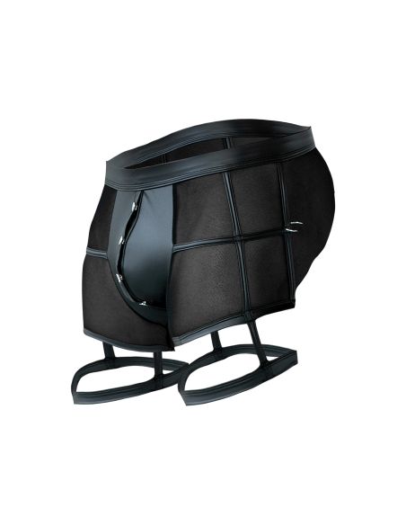 R4VAGE by C4M Porte-jarretelles Black Prison (Noir)