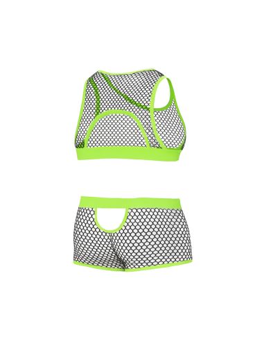 R4VAGE by C4M Total Look Black Neon Rave (Noir / Néon)