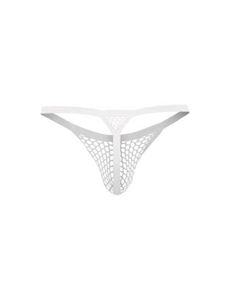 R4VAGE by C4M Tanga White Thong Panel (Blanco)