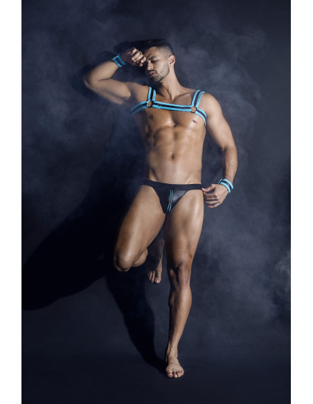R4VAGE by C4M Total Look Turquoise Fantasy (Noir / Turquoise)