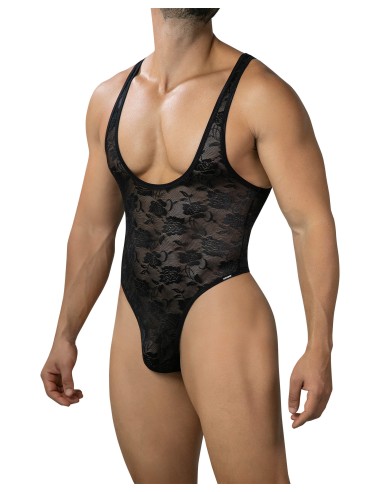 Body Homme Dentelle Noir String | CUT4MEN R4VAGE