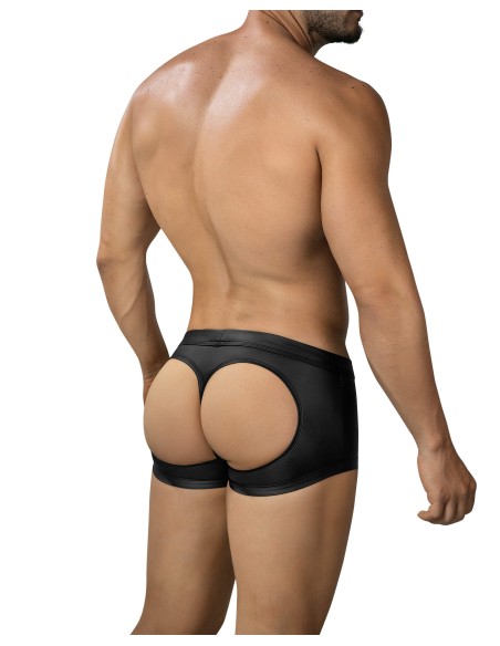 R4VAGE Split Exposure Trunk Black | Open Back Men?s Trunk | CUT4MEN