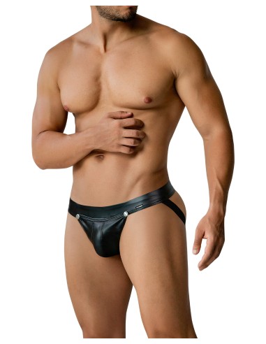 R4VAGE Reveal Jockstrap Noir | Jockstrap Poche Amovible Homme | CUT4MEN