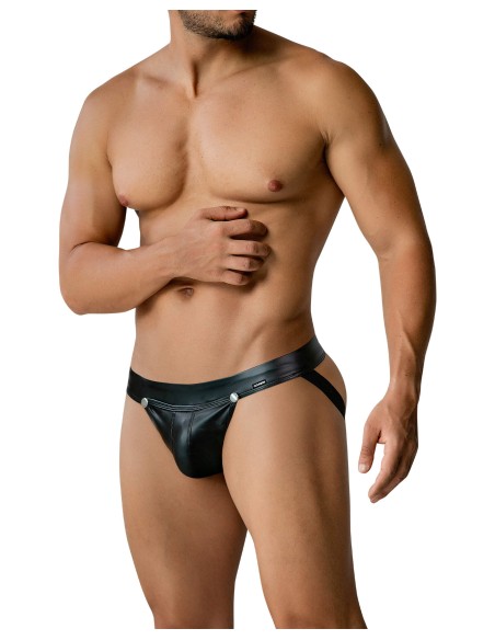 R4VAGE Reveal Jockstrap Noir | Jockstrap Poche Amovible Homme | CUT4MEN
