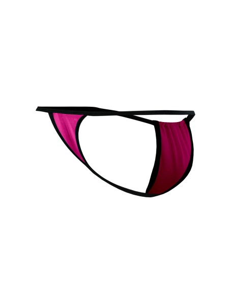 Pouch Adjustable V-String - SP4NDEX GLOW - C4M - Hot Pink